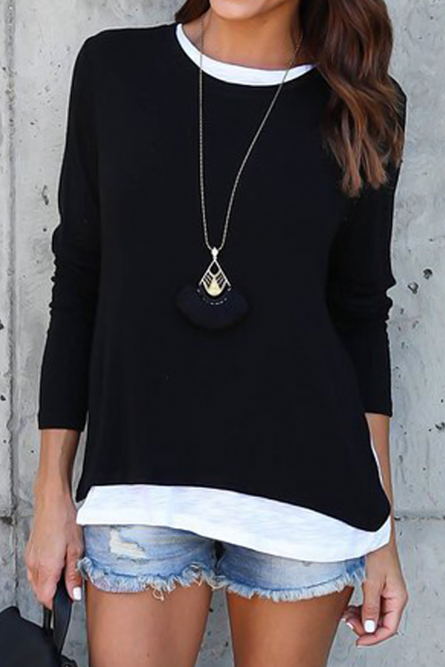  Saturday Night Solid Casual T-shirt