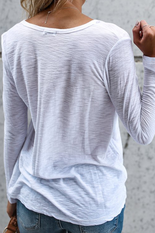 See You There Casual White T-shirt