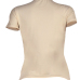Sexy Round Neck Short Sleeves Hollow-out Apricot Qmilch T-shirt Sexy Round Neck Short Sleeves Hollow-out Apricot Qmilch T-shirt