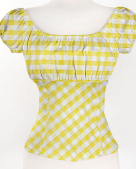 new cotton tee pink one word collar elastic sleeve t-shirt #94940