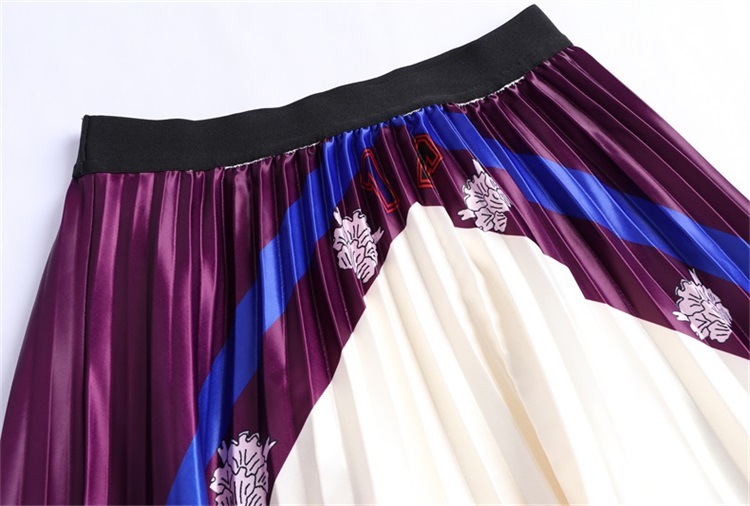 2019 summer European and American women's new top + skirt two-piece suit #94977