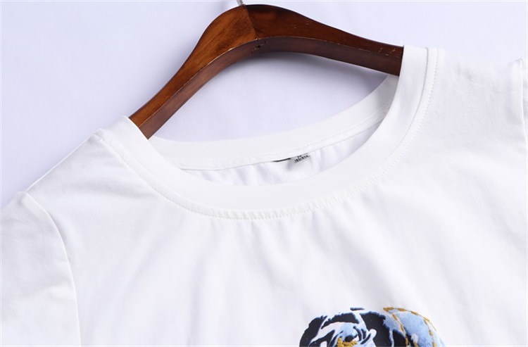 European and American women's 2019 summer new top + skirt two-piece suit #94966