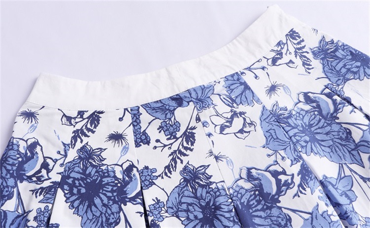 European and American women's 2019 summer new top + skirt two-piece suit #94966