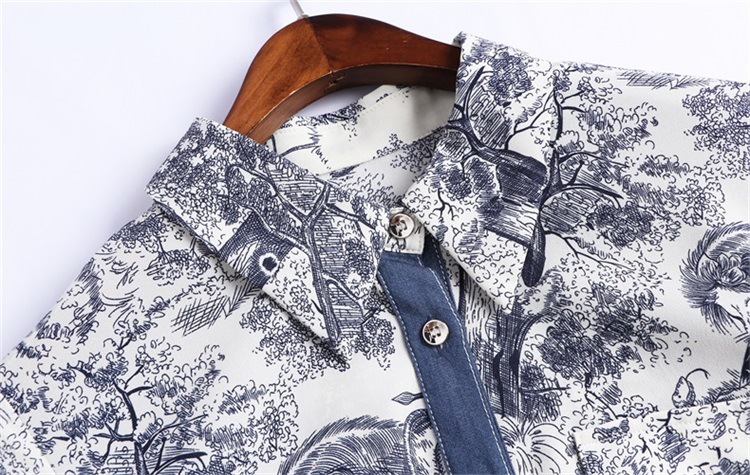 European and American women's 2019 summer new top + skirt two-piece suit #94967