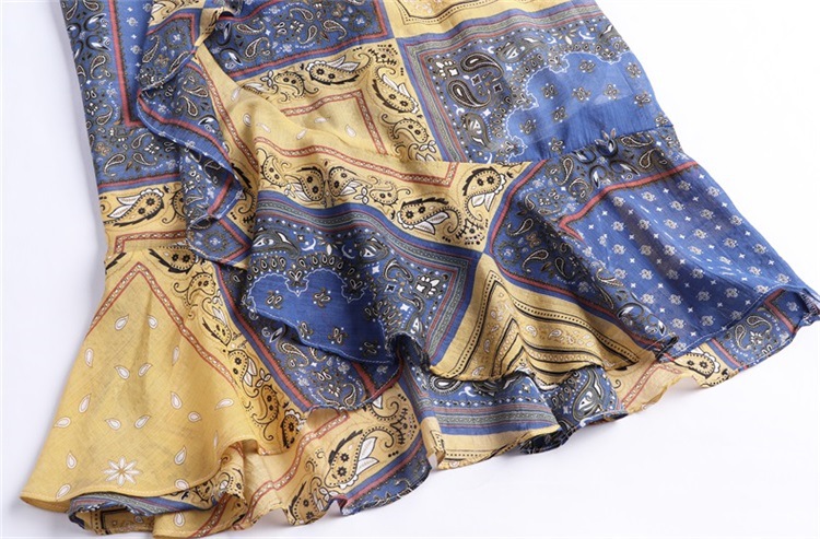 European and American women's 2019 summer new top + skirt two-piece suit #94970