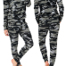 Leisure Round Neck Long Sleeves Camouflage Printed Cotton Two-Piece Pants Set Leisure Round Neck Long Sleeves Camouflage Printed Cotton Two-Piece Pants Set