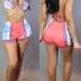 Sexy Halter Neck Lace-up High Waist Pink Two-piece Swimwear Sexy Halter Neck Lace-up High Waist Pink Two-piece Swimwear