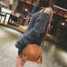 2018 Fashion Scrub Women Bucket Bag Vintage Tassel Messenger Bag High Quality Retro Shoulder Bag Simple Crossbody Bag Tote