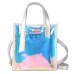 2018 New Brand Women 's Handbags Laser Korean Style Bags Transparent Shoulder Bags Jelly Candy Strap Clear Women Bag