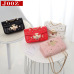 2019 Brands Designer Women Shoulder Bag Chain Strap Flap ladies leather Handbags Messenger Bag women Clutch Bag bee Buckle purse