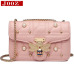 2019 Brands Designer Women Shoulder Bag Chain Strap Flap ladies leather Handbags Messenger Bag women Clutch Bag bee Buckle purse