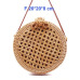 2019 Round Straw Bags Women Summer Rattan Bag Handmade Woven Beach Cross Body Bag Circle Bohemia Handbag Bali Lowest price L31