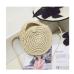 Bali Island Hand Woven Bag Round Bag buckle Rattan  Straw Bags Satchel Wind Bohemia Beach Circle Bag