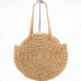 Bali Island Hand Woven Bag Round Bag buckle Rattan  Straw Bags Satchel Wind Bohemia Beach Circle Bag