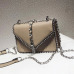 British Fashion Simple Small Square bag Women's Designer Handbag 2018 High-quality PU leather Rivet Tassel Chain Shoulder bags