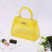 Clear Transparent PVC Shoulder Bags Women Candy Color Women Jelly Bags Purse Solid Color Handbags Large Capacity Crossbody Bag