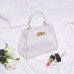 Clear Transparent PVC Shoulder Bags Women Candy Color Women Jelly Bags Purse Solid Color Handbags sac a main femme Crossbody Bag