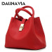 DAUNAVIA- 2019 Vintage Women's Handbags Famous Fashion Brand Candy Shoulder Bags Ladies Totes Simple Trapeze Women Messenger Bag