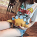 DUSUN Creative Chameleon Cartoon Handbags Flap 3D Funny Dinosaur Animal Messenger Bag Panelled Shoulder Crossbody Bags Girl Gift