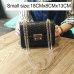 Fashion Ladies Crocodile Flap Bag Designer Handbags Women Bags 2018 Black White Small Day Clutch Gold Chain Girls Crossbody Bags