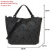 Maelove Luminous bag Women Geometry Diamond Tote Quilted Shoulder Bags Laser Plain Folding Handbags Hologram Free Shipping