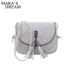 Mara's Dream 2019 Mini Women Messenger Bags Pu leather Women Shoulder Bag Tassel Solid Clutches Chain Women Crossbody Bags Tote