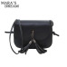 Mara's Dream 2019 Mini Women Messenger Bags Pu leather Women Shoulder Bag Tassel Solid Clutches Chain Women Crossbody Bags Tote