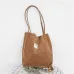 Mara's Dream High Capacity Women Corduroy Tote Ladies Casual Solid Color Shoulder Bag Foldable Reusable Women Shopping Beach Bag
