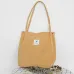 Mara's Dream High Capacity Women Corduroy Tote Ladies Casual Solid Color Shoulder Bag Foldable Reusable Women Shopping Beach Bag