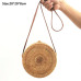 Rattan Bags Handbags For Women 2018 Bali Bohemian Summer Beach Bag Fashion Hot Shoulder Crossbody Round bolsa Straw Bag