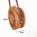 Rattan Bags Handbags For Women 2018 Bali Bohemian Summer Beach Bag Fashion Hot Shoulder Crossbody Round bolsa Straw Bag