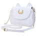 SWDF Summer Sailor Moon Ladies Handbag Black Luna Cat Shape Chain Shoulder Bag PU Leather Women Messenger Crossbody Small Bag