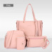 Women Bag Set Top-Handle Big Capacity Female Tassel Handbag Fashion Shoulder Bag Ladies PU Leather Crossbody Bag bolsas feminin