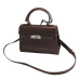 Women Totes Mini Solid Rivet Lock Alligator Handbag Ladies Evening Clutch Shoulder Crossbody Messenger Bag