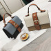 Women's Designer Handbag 2019 Fashion New High quality PU Leather Women bag Contrast Lady Tote Shoulder Messenger Bag Crossbody