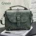ZMQN Crossbody Bags For Women 2019 Shoulder Bags Female Vintage Leather Bags Women Handbags Famous Brand Rivet Small Ladies A522