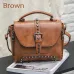 ZMQN Crossbody Bags For Women 2019 Shoulder Bags Female Vintage Leather Bags Women Handbags Famous Brand Rivet Small Ladies A522
