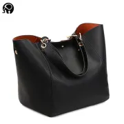2018 Luxury brand Big Size Vintage PU Tote Handbag Women's Casual Large Capacity Shoulder Bag Girl Retro Travel Bolsa 12 colors