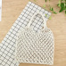 35x35CM Fashion Popular Woven Bag Mesh Rope Weaving Tie Buckle Reticulate Hollow Straw Bag No Lined Net Shoulder Bag