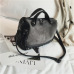 Herald Fashion Large Quality Leather Female Shoulder Bag New Women Top-handle Bags with Rivets Vintage Motorcycle Tote Bags Sac