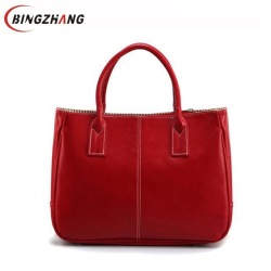 Hot Sale Women Bag Fashion PU Leather Women's Handbags Bolsas Top-Handle Bags Tote Women Shoulder Messenger Bag L8-13