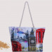 Meloke 2018   printed Girl Summer Shoulder Bag Big Tote Women Ladies Handbag canvas beach bags large size travel bags MN520