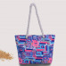 Meloke 2018   printed Girl Summer Shoulder Bag Big Tote Women Ladies Handbag canvas beach bags large size travel bags MN520