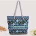 Meloke 2018   printed Girl Summer Shoulder Bag Big Tote Women Ladies Handbag canvas beach bags large size travel bags MN520