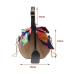 New Straw Small Round Bags Fashion Handbag Streamer Shoulder Messenger Beach Scarves Clutches Top-Handle Handbags Bag Women Girl