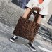 Women Plush Leopard Print Shoulder Desiger Bag Faux Fur Female Tote Gilrs Handbag Top-handle Bags Vinter bags for Women 2019