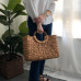 Women Vintage Rattan Handbag Female Bohemian Summer Beach Straw Bags Lady Simple Weave Bag Handmade Casual Large Tote SS3032