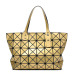 YUTUO Women Bag Ladies Geometric Sequins Mirror Saser Plain Folding Handbag Mujer Mosaic Shoulder Bags Top Handle Tote