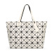 YUTUO Women Bag Ladies Geometric Sequins Mirror Saser Plain Folding Handbag Mujer Mosaic Shoulder Bags Top Handle Tote