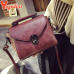 Yogodlns Vintage Leather Female Top-handle Bags Small Women Shoulder Bag Crossbody Messenger Bag Casual Handbags